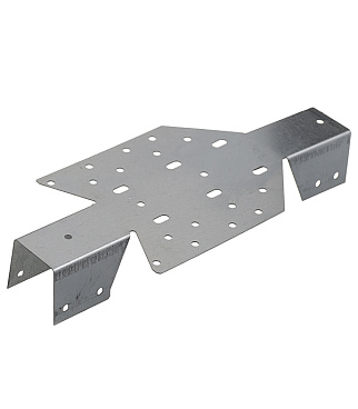 Опора балки универсальная оцинкованная 140х40х70х1 мм