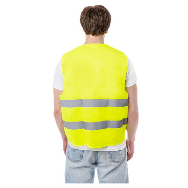Жилет сигнальный светоотражающий 52-56 желтый