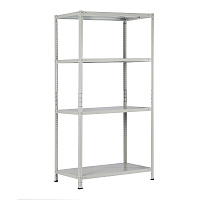 Стеллаж металлический КМ 2000х1000х600 мм 4 полки