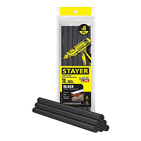 Стержни клеевые Stayer Professional 11х200 мм черные 110 г (6 шт.)