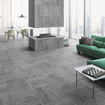 Керамогранит Axima Detroit серый 600х600х10 мм (4 шт.=1,44 кв.м)