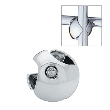 Держатель краб для двух труб к системе Joker d25 мм хром