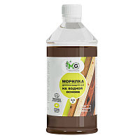 Морилка MasterGood водная антисептическая эбеновое дерево 0,5 л