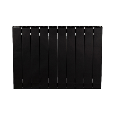 Радиатор биметаллический Rifar Supremo 500 мм 10 секций 3/4 боковое подключение антрацит