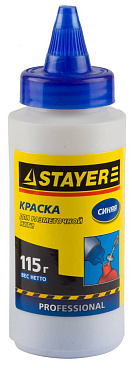 Краска STAYER для разметочной нити, синяя, 115г