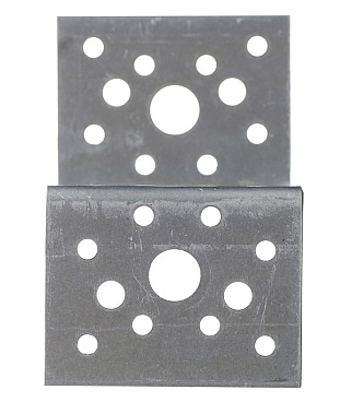 Уголок крепежный Z-образный оцинкованный 45х90х45х65х2 мм