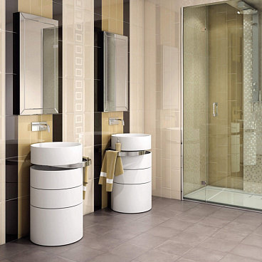 Плитка облицовочная Kerama Marazzi Вилланелла бежевая 400x150x8 мм (22 шт.=1,32 кв.м)