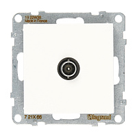 Розетка телевизионная Legrand Suno встраиваемая белая (721166)