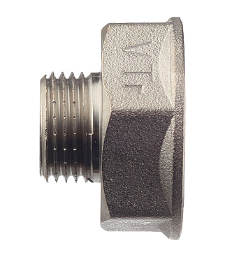 Переходник Valtec 1 ВР(г) х 1/2 НР(ш) латунный (VTr.592.N.0604)