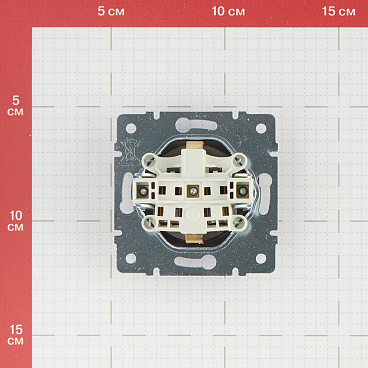 Розетка Lezard Karina встраиваемая черный бархат с крышкой (707-4288-123B)
