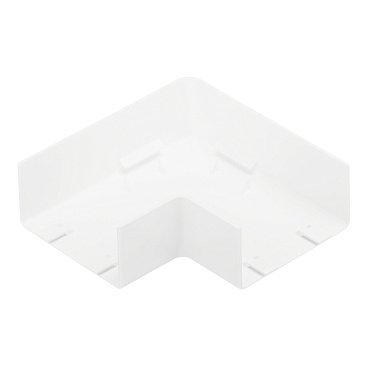 Угол плоский для кабель-канала DKC 80х40 мм белый (01740)