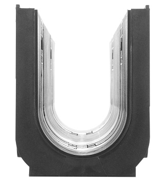 Лоток водоотводный пластиковый 1000х145х185 мм Gidrolica класс С250 (802)