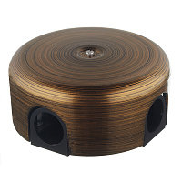 Коробка распределительная Bironi Лизетта накладная бронза ретро (B1-522-25-К)