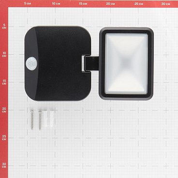 Светильник светодиодный садово-парковый настенный Ledvance Single черный 4000К 4 Вт IP54 (4058075227347)