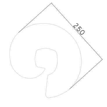 Свая винтовая d89х2500 мм