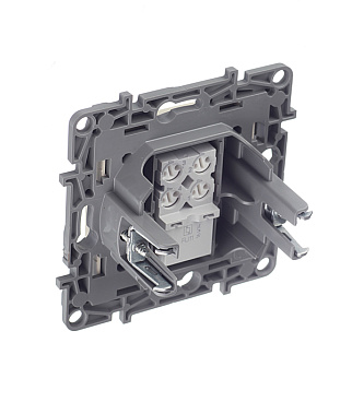 Розетка телефонная Legrand Etika встраиваемая слоновая кость RJ11 (672340)