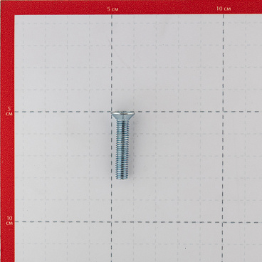 Винт оцинкованный M6x30 мм DIN 965 потайная головка (1 кг)