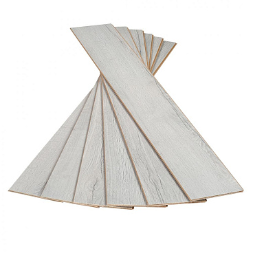 Ламинат 33 класс Egger Home дуб элва серый 1,496 кв.м 12 мм с фаской