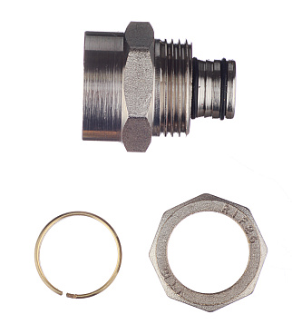 Соединитель прямой VALTEC (VTm.302.N.002606) 26 обж(ц) х 1 ВР(г)