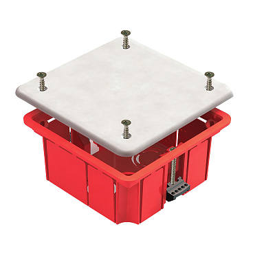 Коробка распределительная для гипсокартона 92х92х45 мм IP20 Greenel (GE41022-R)