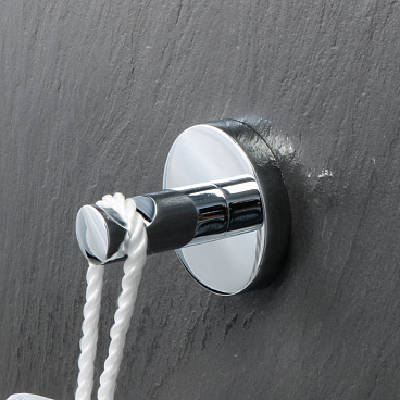 Крючок для ванной Fixsen Hotel одинарный на шуруп металл хром (FX-31005B)