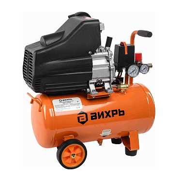 Компрессор масляный Вихрь КМП-230/24 24 л 1,6 кВт (74/3/2)