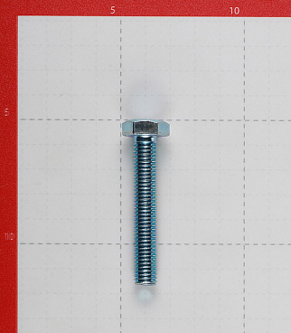 Болт оцинкованный M10x60 мм DIN 933 (10 шт.)