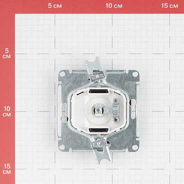 Розетка телевизионная Systeme Electric AtlasDesign встраиваемая карбон (ATN001093)
