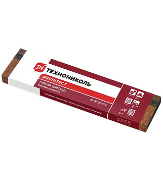 Черепица гибкая коньково-карнизная Шинглас алабама 12/20 пог.м