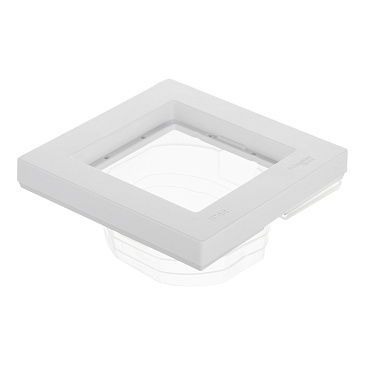 Рамка Systeme Electric AtlasDesign Aqua одноместная белая (ATN440101)