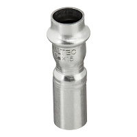 Муфта Valtec 18х15 мм нержавеющая сталь (VTi.905.I.001815)