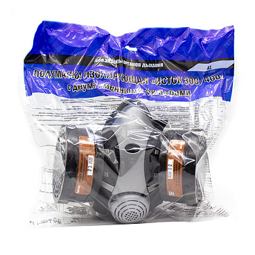 Полумаска Исток 300-Про FFP1 с фильтрами в комплекте (2 шт.) (РЕС047)