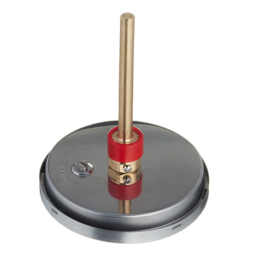 Термометр аксиальный Росма 1/2 НР(ш) d100 мм шток 100х6 мм 120°С (2539)