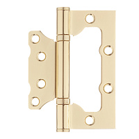 Петля Corsa Deco бабочка универсальная неразъемная 100х75 мм латунь