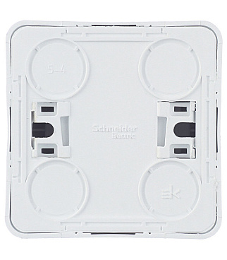 Розетка Systeme Electric Этюд накладная белая (PA16-003B)