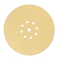 Диск шлифовальный КМ Gold d225 мм P40 на липучку бумажная основа (5 шт.)