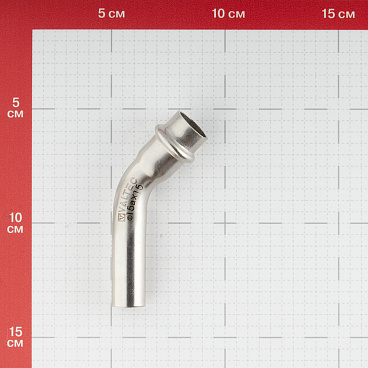 Угол VALTEC (VTi.958.I.001515) 45° 15 мм ВН нержавеющая сталь