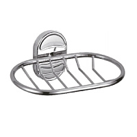 Мыльница для ванной Haiba HB1902-1 с держателем металл хром (540271)