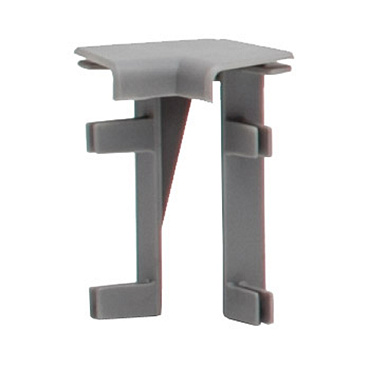 Угол ПВХ внутренний Salag 50 мм серый под ковролин (1 шт.)