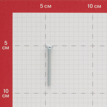 Винт оцинкованный M4x40 мм DIN 7985 полукруглая головка (9 шт.)