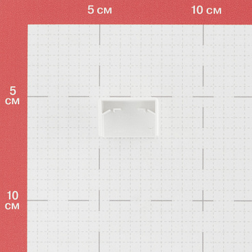 Заглушка торцевая для кабель-канала DKC 25х17 мм белая (00578)