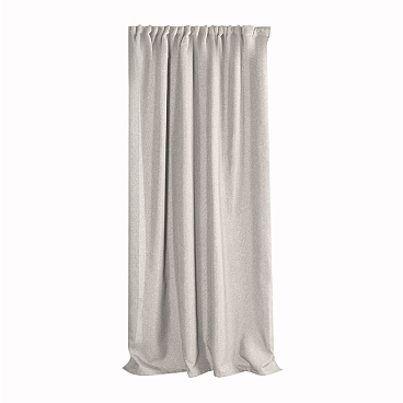 Штора рогожка бежевая 200х270 см Волшебная Ночь Крафт (763074)