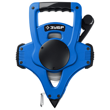 ЗУБР X-50 50 м геодезическая стальная мерная лента