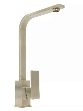 Смеситель для кухни WaMix хром с высоким поворотным изливом однорычажный (WM240318-2)