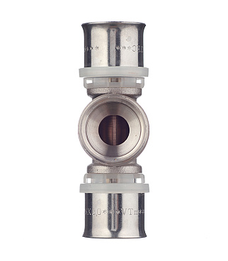 Тройник VALTEC (VTm.232.N.260526) 26(пресс) х 3/4 ВР(г) х 26(пресс)