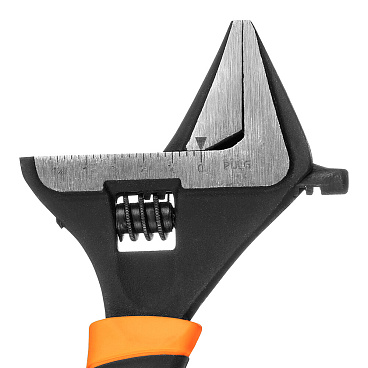 Ключ разводной с тонкими губками Truper Expert 150 мм с увеличенным захватом двухкомпонентная рукоятка