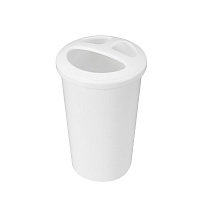 Стакан для ванной Econova Scandi настольный пластик белый (435240616)