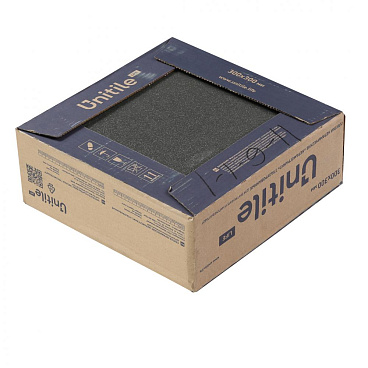 Керамогранит Unitile Техногрес черный 300х300х7 мм (15 шт.= 1,35 кв. м)