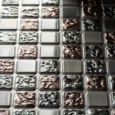 Панель ПВХ 960х480х3 мм цифровая печать Grace коллаж серый 0,46 кв.м