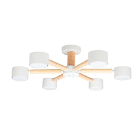 Люстра потолочная Arte Lamp Tenda GX53 72 Вт 10 кв.м (A1624PL-6WH)
